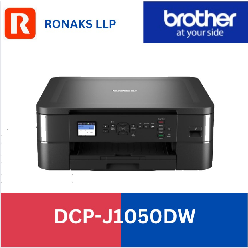 Brother DCPJ1050DW Inkjet Printer Print Scan Copy Compact Multifunction colour wireless