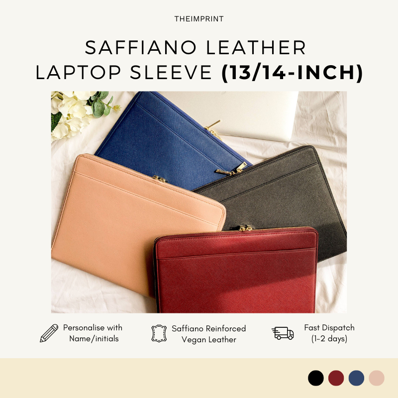 leather laptop sleeve 13.3 inch