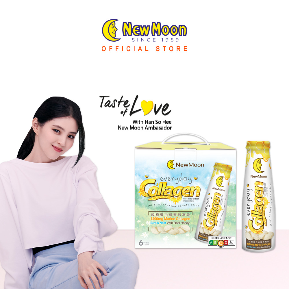 New Moon Everyday Collagen Drink with Honey 250ml x 6 bottles