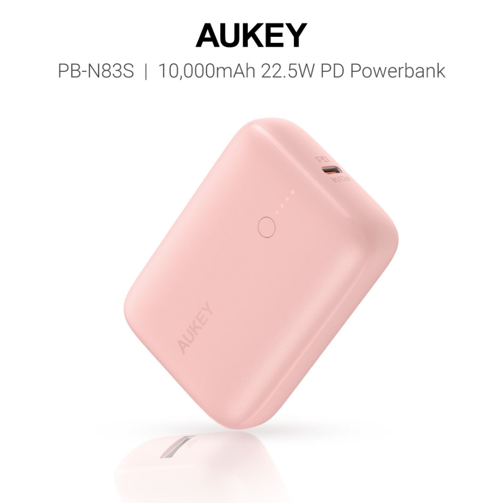 Aukey Pb-n83s Pb-y55 10000mah 22.5w Pd Fast Charging Powerbank Portable 