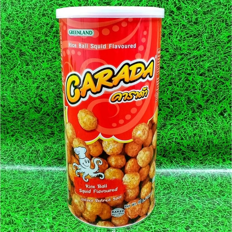 GREENLAND CARADA RICE BALL SQUID FLAVOURED Thailand flavoured peanut