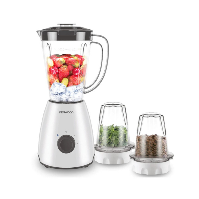 Kenwood BLP10.CO Blender with Plastic Jug, 2 Liters and Mill, 2 Pieces