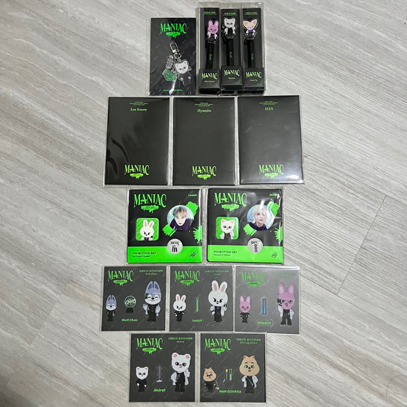 stray kids maniac 2nd world tour in seoul concert merchandises skz