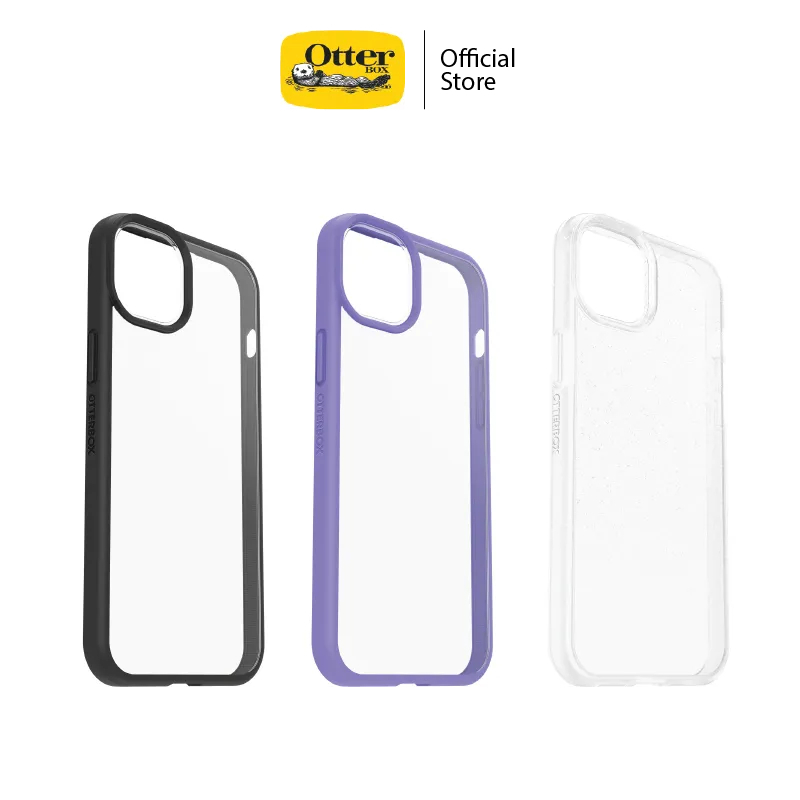 OtterBox React Necklace MagSafe Apple IPhone 15 - Black With Premium Tempered Glass Protector - View #6