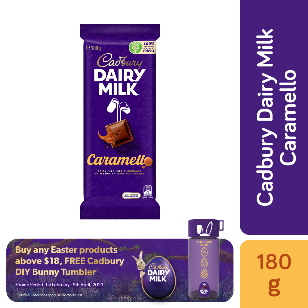 Cadbury Dairy Milk Caramello 180g [Australia] Shopee Singapore