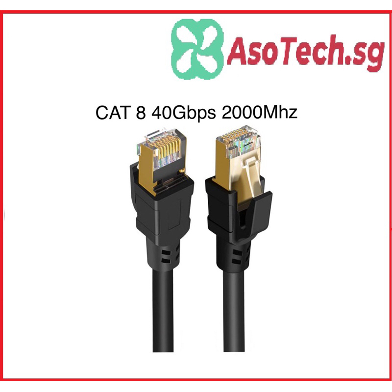 CAT8 CAT 8 40Gbps 2000Mhz RJ45 SFTP Ethernet Cable High-speed Gaming