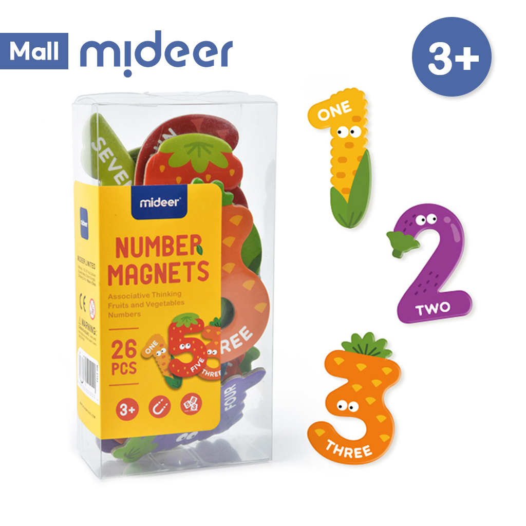 Mideer Kids Learning Alphabet Magnets Letter Magnetic Fridge Magnet