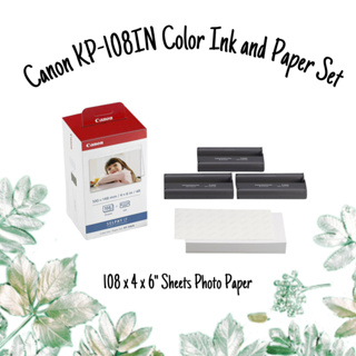 3 inch Card Size Photo Paper for Canon Selphy CP1300 Paper and Ink 3 inch  54*86mm 2 Ink Cartridge 72 Photo Paper for CP1500 1200