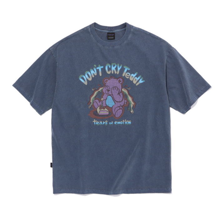 【CPGN STUDIO】Dont Cry Teddy Pigment Short Sleeve T-shirt MUSINSA | CPGN STUDIO DONT CRY TEDDY PIGMENT SHORT SLEEVE T