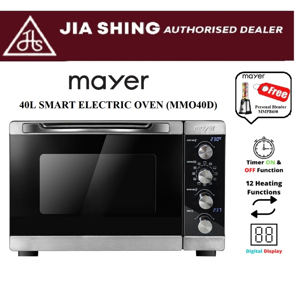 MAYER 40L SMART ELECTRIC OVEN (MMO40D)(FREE MAYER MMPB600 BLENDER