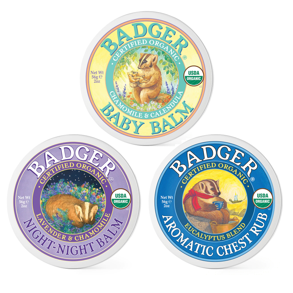 Badger Organic Baby Balm, Chest Rub Balm Shopee Singapore