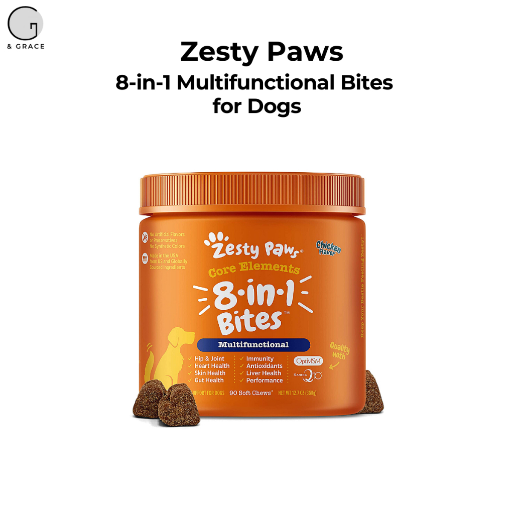 Zesty Paws 8in1 Multifunctional Bites Joint Support+Digestive