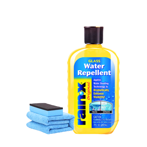 TAP15601 RAINX car window water repellent 207mlx1 and car sponge x1 and car towel x1 Shopee