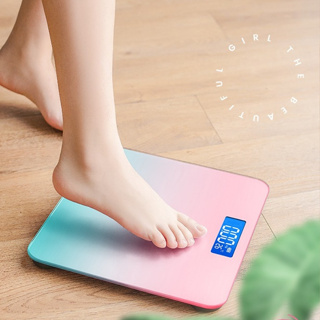 Body weight scale bathroom round corner platform digital gradient smart  electronic home small