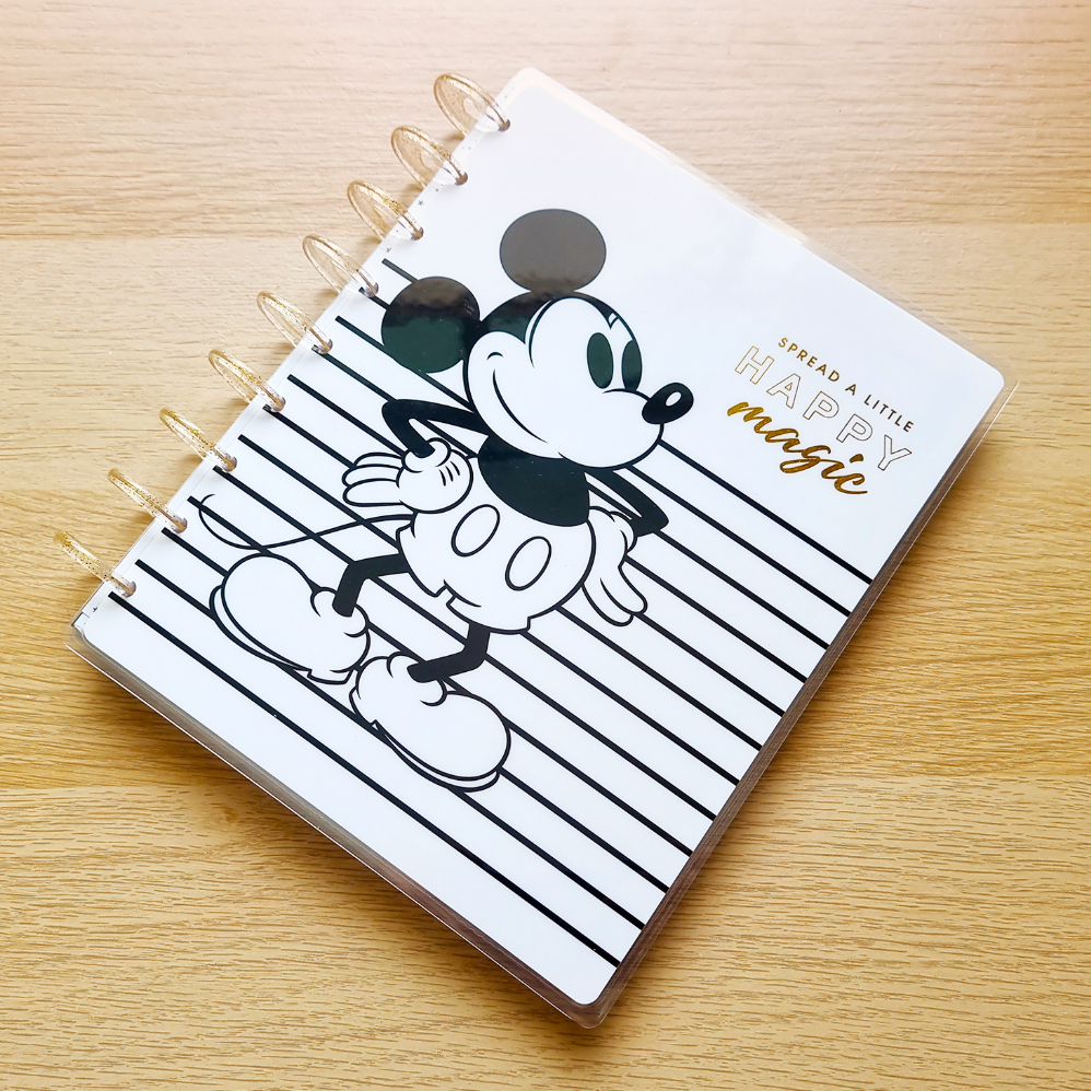 Classic Disney Mickey Happy Planner (UNDATED) Dashboard Layout