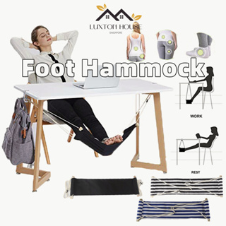 Portable Adjustable Office Desk Mini Foot Rest Hammock - China
