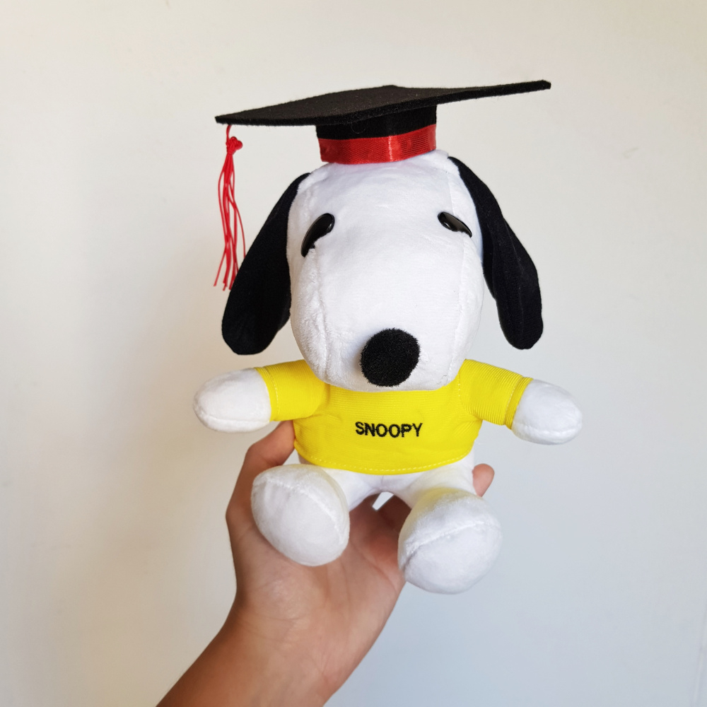 20cm Snoopy Graduation Plush Shopee Singapore