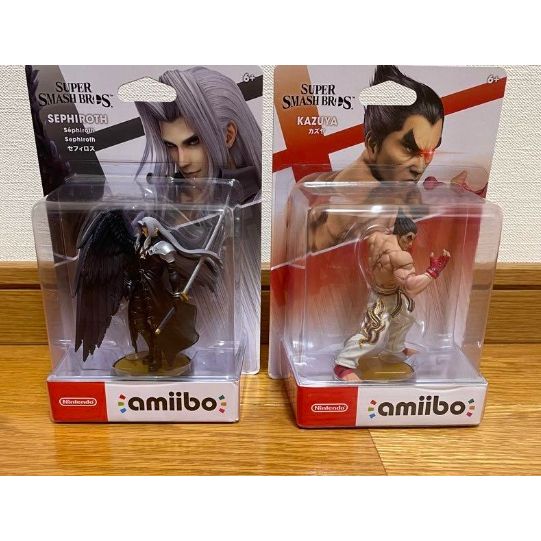 Nintendo Amiibo Series Kazuya and Sephiroth Set Shopee Singapore