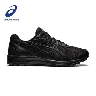 All black clearance leather asics