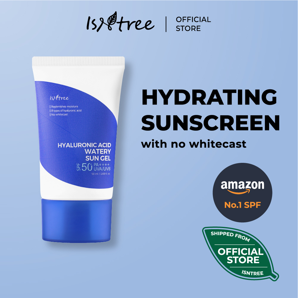 Isntree hyaluronic acid watery sun promo gel