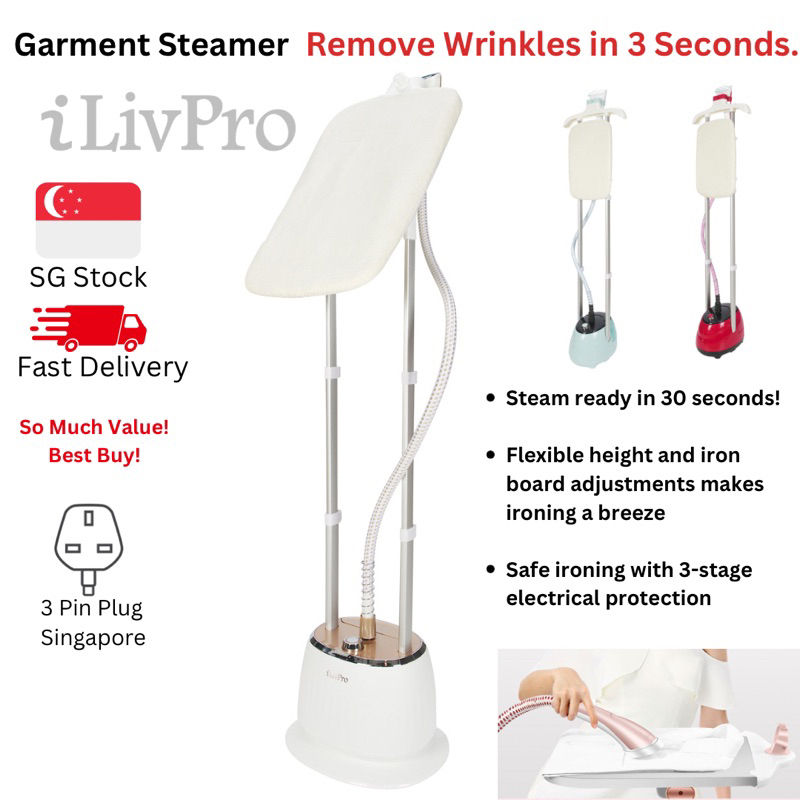Garment Steamer Remove Wrinkles in 3 seconds Steam Iron Clothes Steamer
