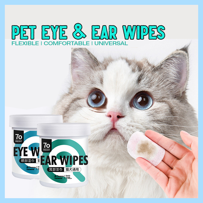 [SG] Pet Eye Wipes/ Pet Ear Wipes/ Pet Tear Stain Ear Stain Remover ...