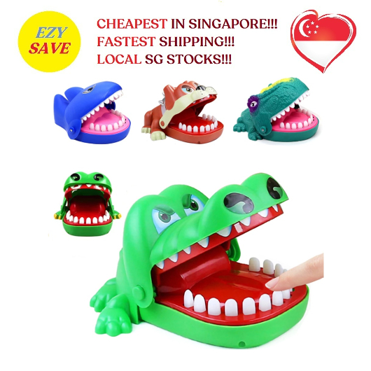 ⚡️easy Save⚡crocodile Teeth Biting Toy Crocodile Dentist Game Funny 
