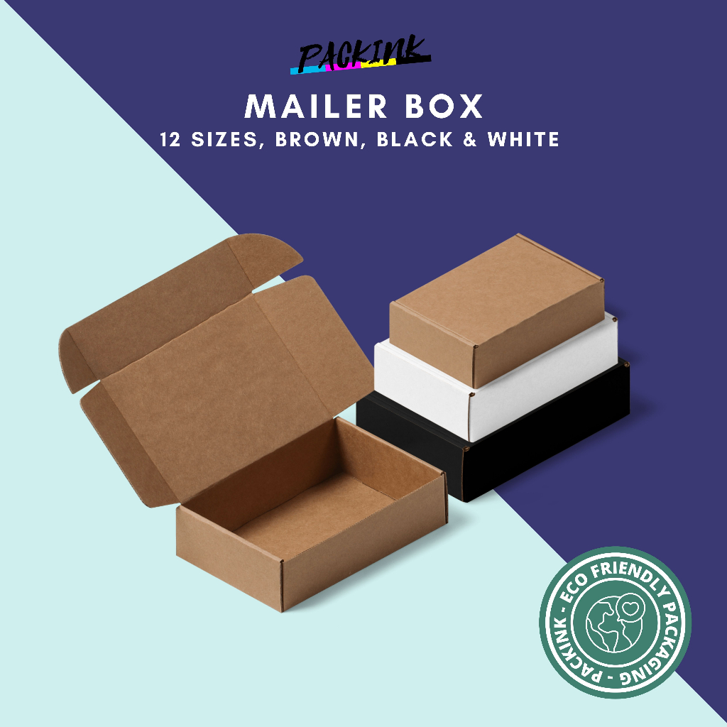 Carton Box Mailer Box Pizza Box Packaging Ecommerce Business In