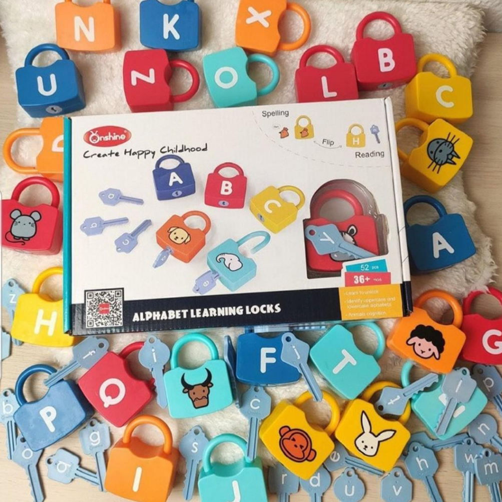 ⌁ SG LOCAL STOCK ⌁ Onshine Lock Keys Baby Toddler Busy Activity