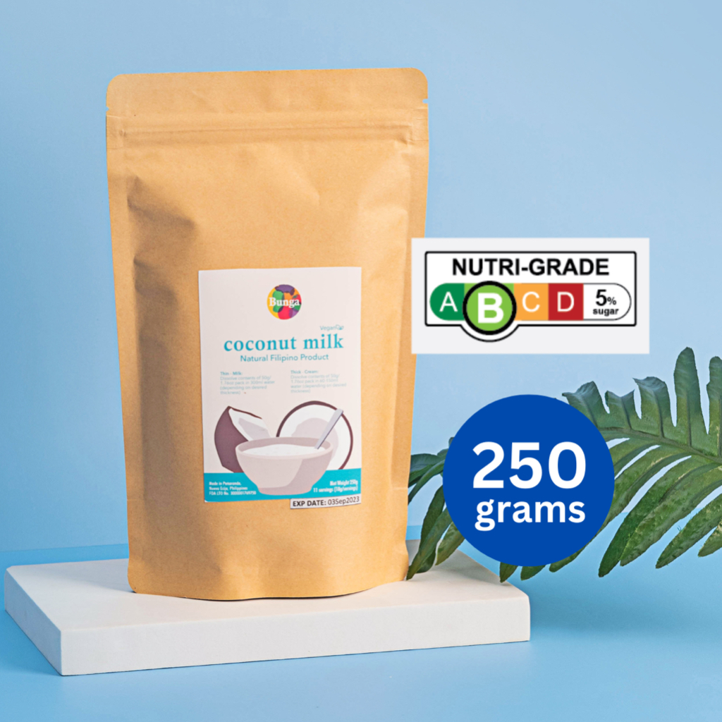 Bunga Coconut Milk Powder, Mix with warm water/milk, Coffee/Tea