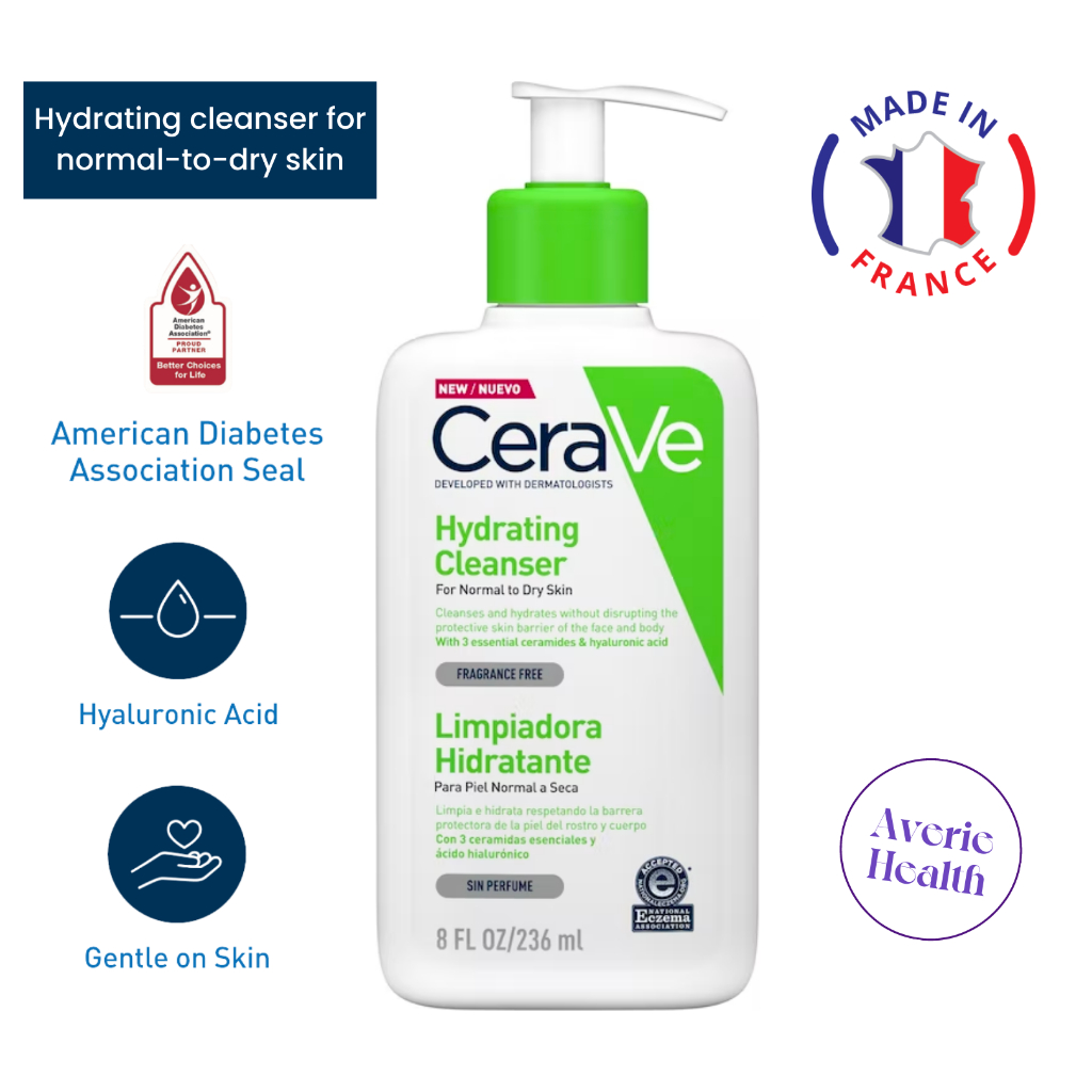 Cerave Hydrating Facial Cleanser 236ml | Strength Skin Barrier ...