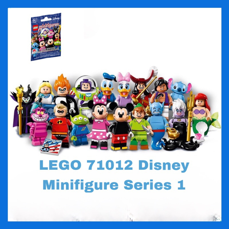 LEGO Minifigures 71012 DISNEY SERIES 1 (Set of 18) | Shopee Singapore