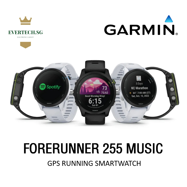  Garmin Forerunner® 255, GPS Running Smartwatch