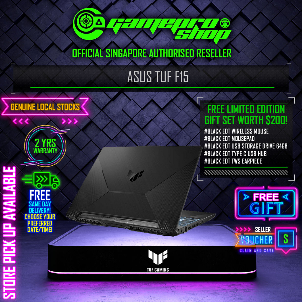 Asus Tuf Gaming F Fx Hf Hn W I H Rtx Fhd Hz W Y Shopee