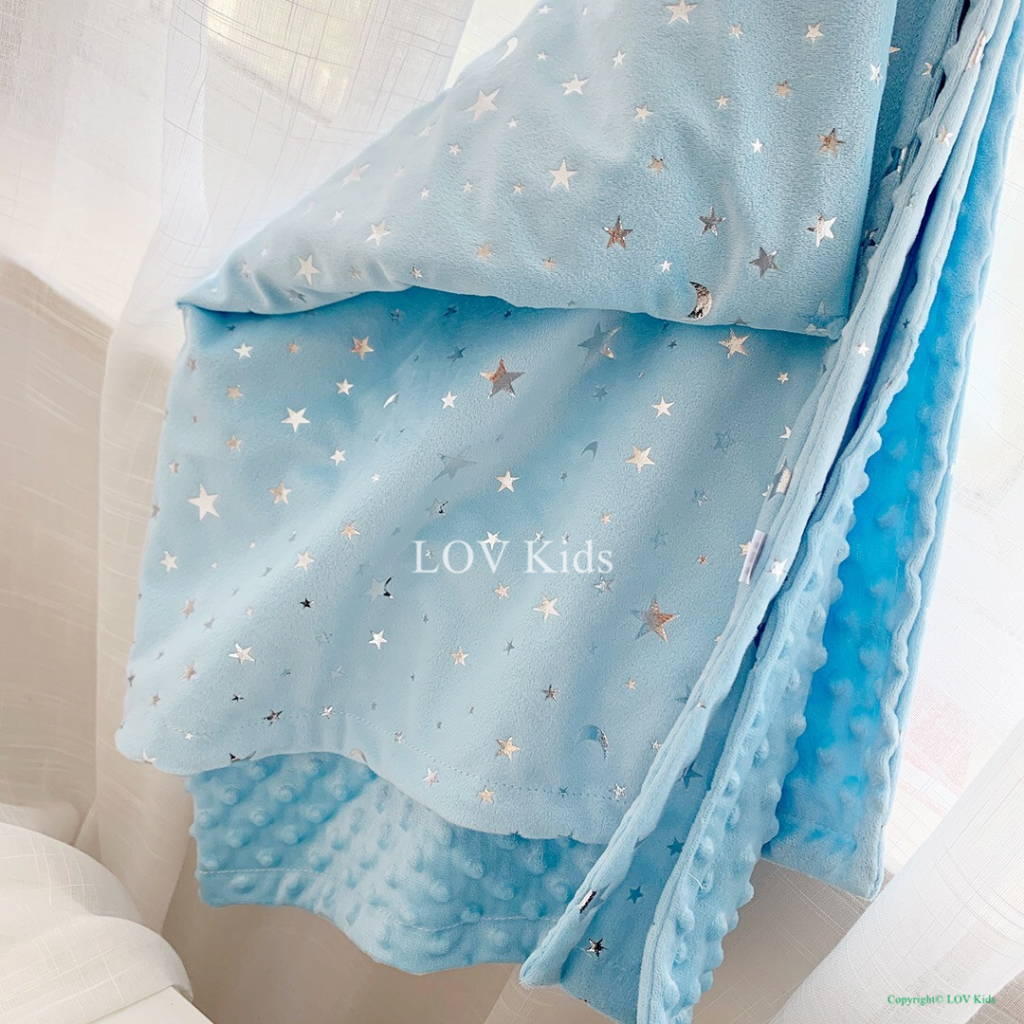 Baby/Kids Blanket Super Soft Minky with Double Layer Dotted Backing Shopee Singapore