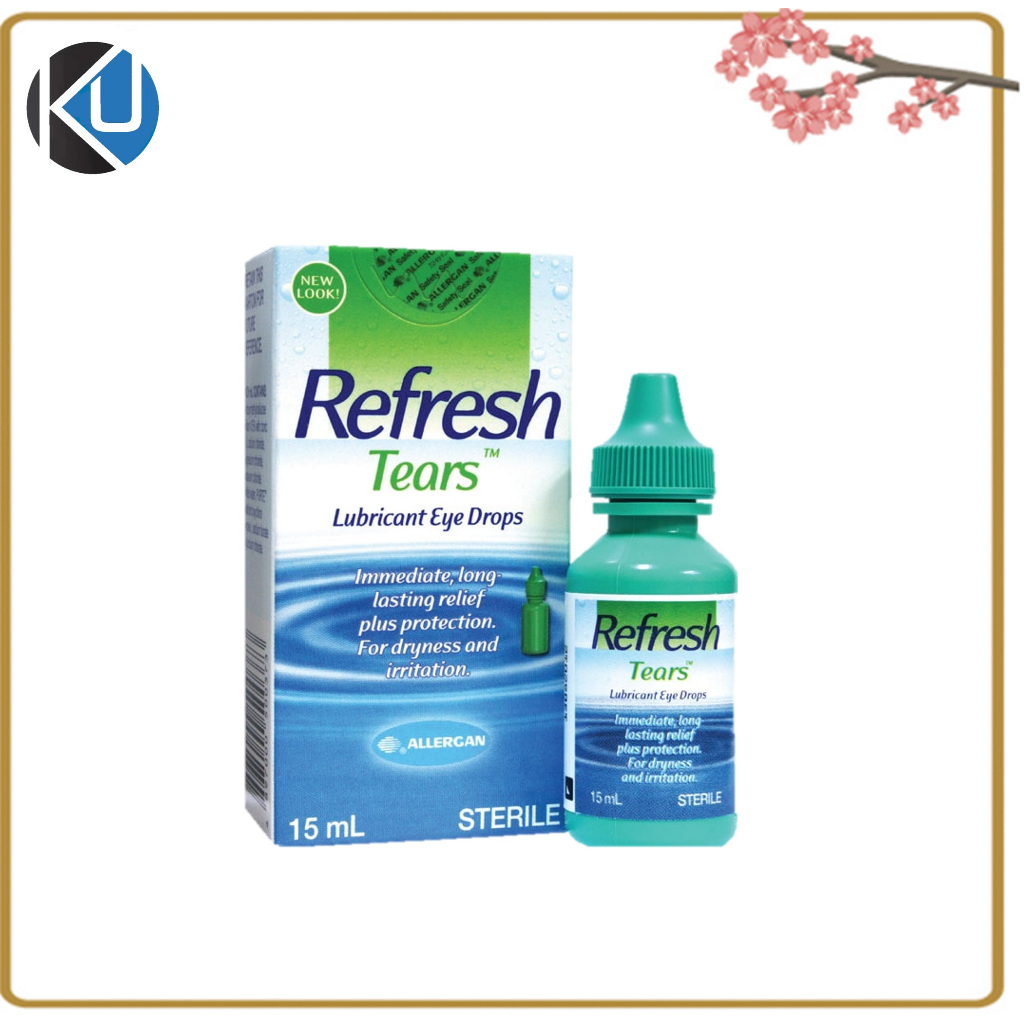 [SG Stock Exp2025/26] Refresh Tears Lubricant Eye Drops 15ml