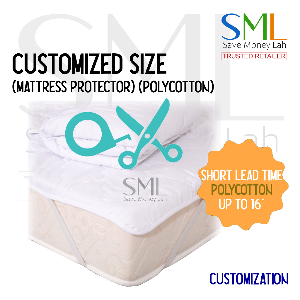 Customized Size Mattress Protector / Odd Size Special Size Mattress