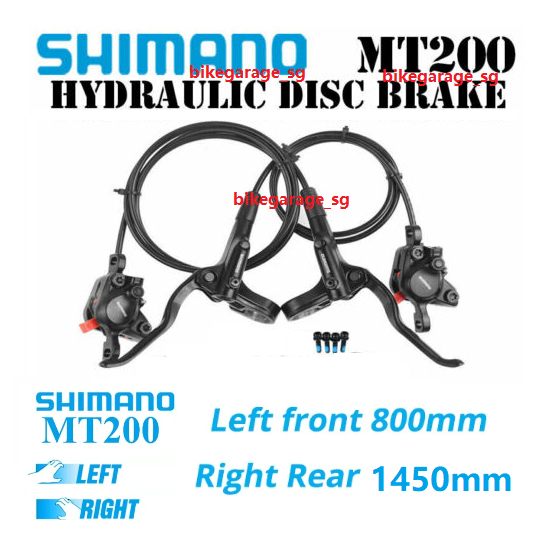 Shimano mt200 brakeset hot sale