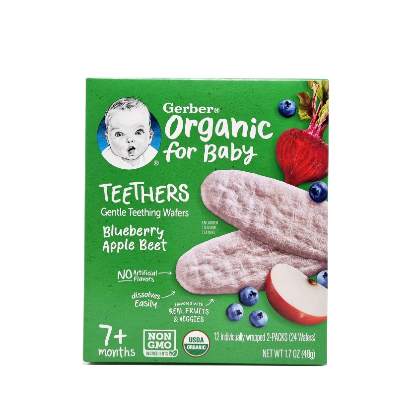 Organic Teethers for baby Gerber (48g) Shopee Singapore