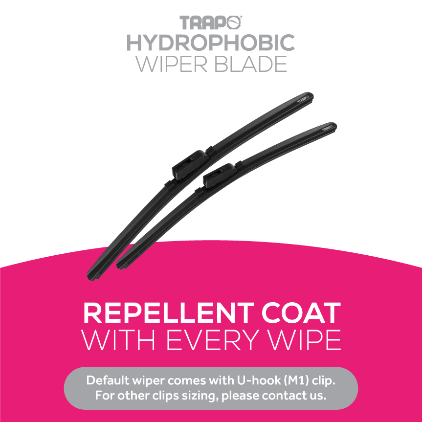 Trapo Hydrophobic Wiper Blades windshield windscreen coating
