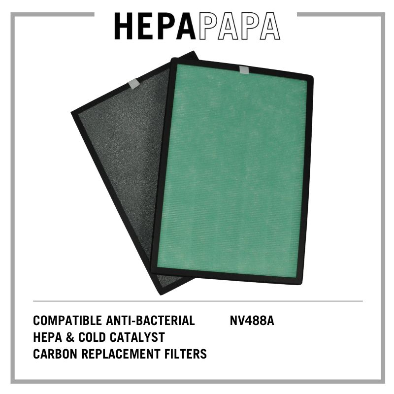 NOVAS NV488A Compatible Anti-Bacterial HEPA, Cold Catalyst Carbon ...