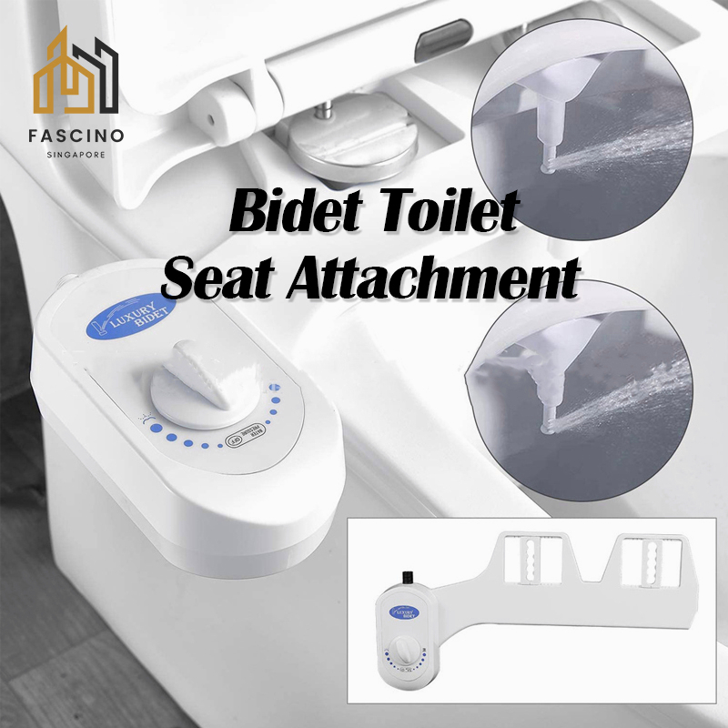 【SG】Bidet Toilet Seat Attachment NonElectric Mechanical Self Cleaning
