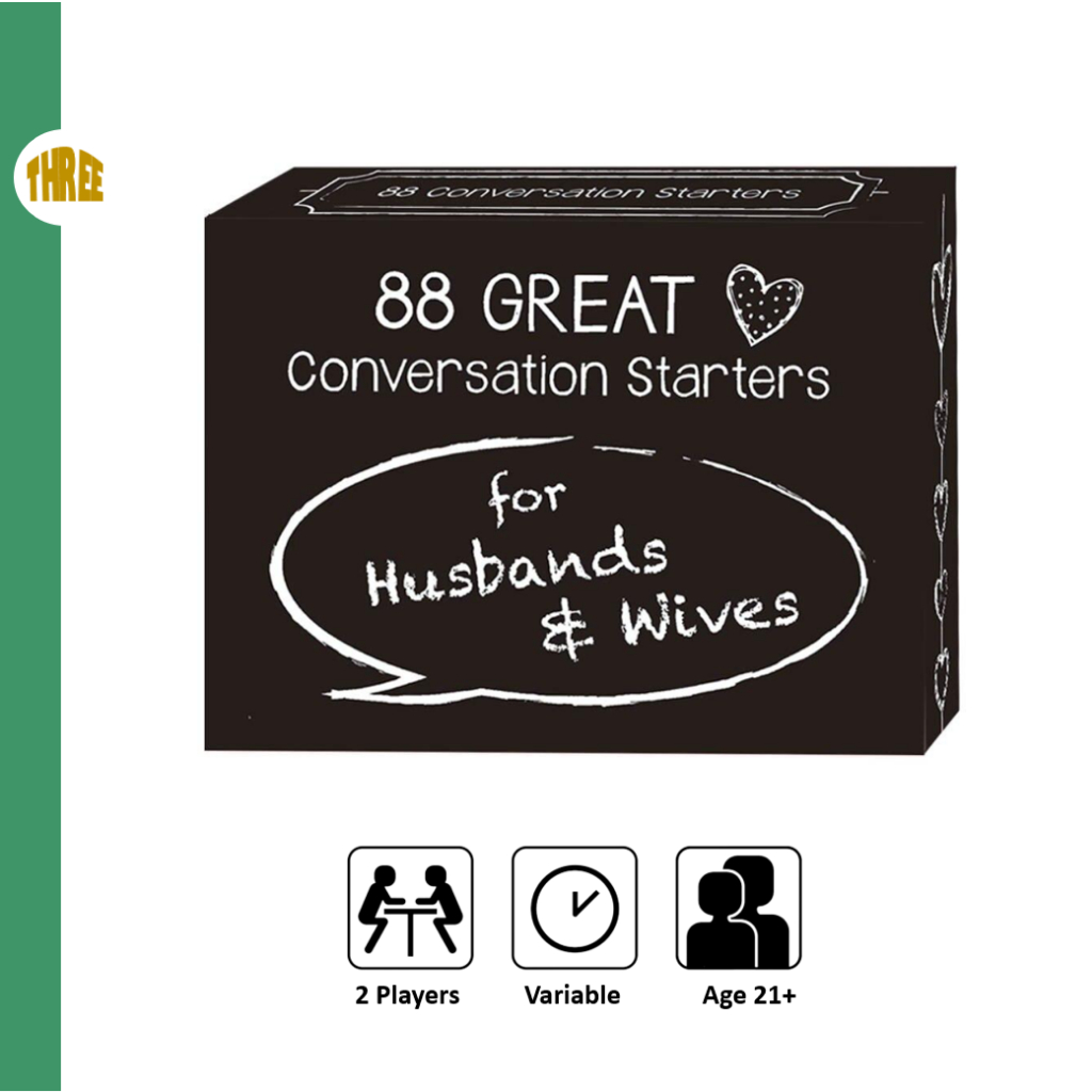 [SG STOCK]88 Great Conversation Starters for Husbands and Wives
