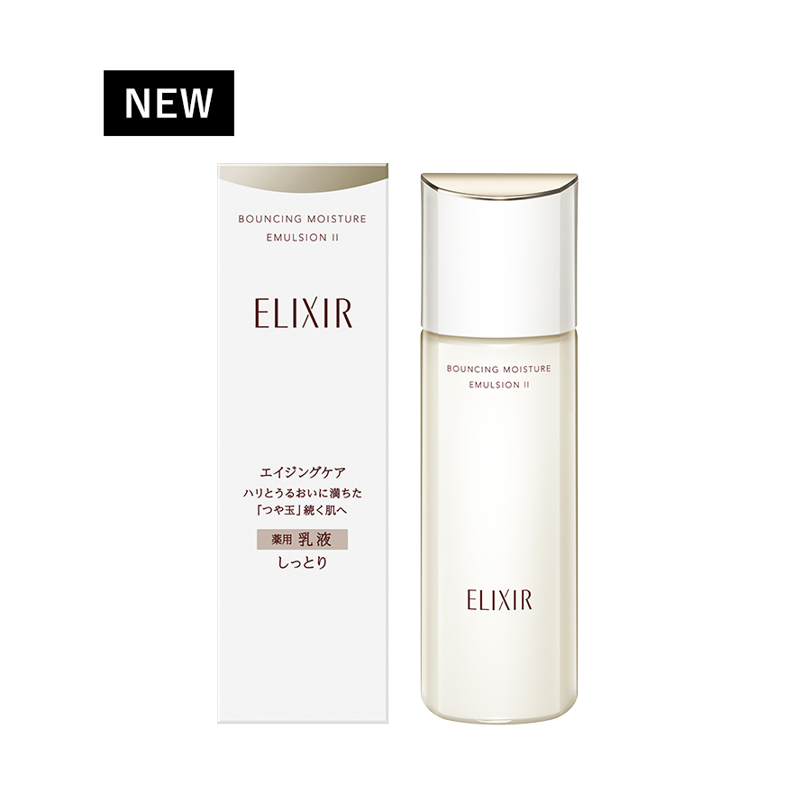 ELIXIR BOUNCING MOISTURE EMULSION 130mL [Direct From Japan] | Shopee ...