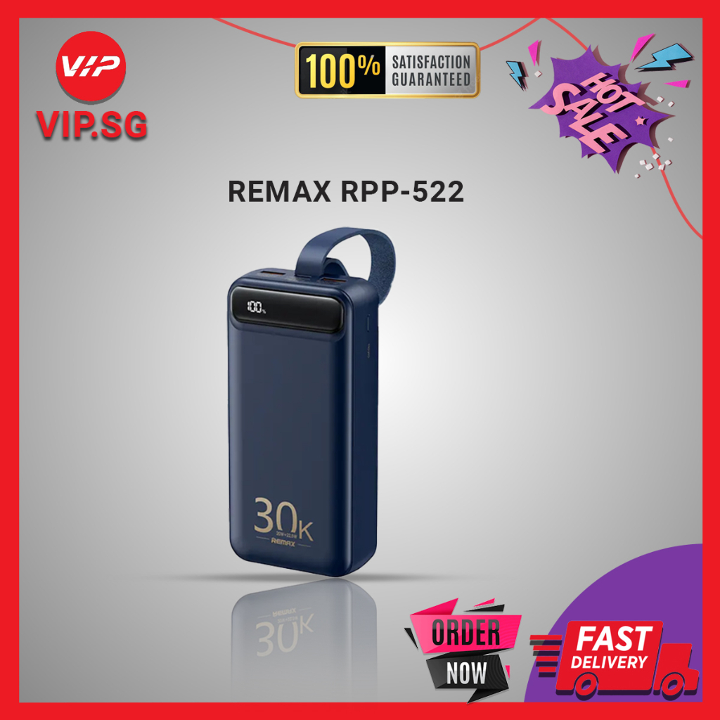 REMAX RPP-522 Power Bank 22.5W PD+QC Portable Fast Charging Powerbank ...