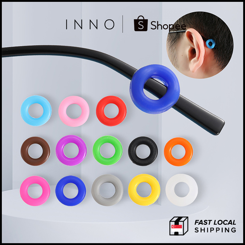 [SG Stock] AntiSlip Spectacles Silicone Rubber Ear Hook Holder for