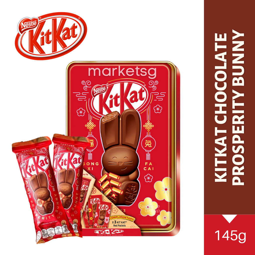 KitKat Chocolate Prosperity Bunny, 145g Shopee Singapore
