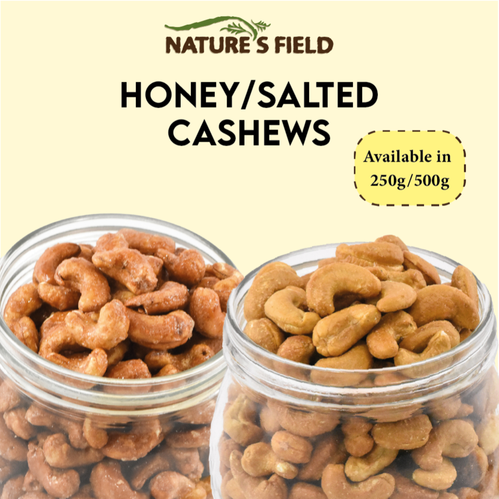 Honey/Salted Cashew Nuts (250g/500g) Shopee Singapore