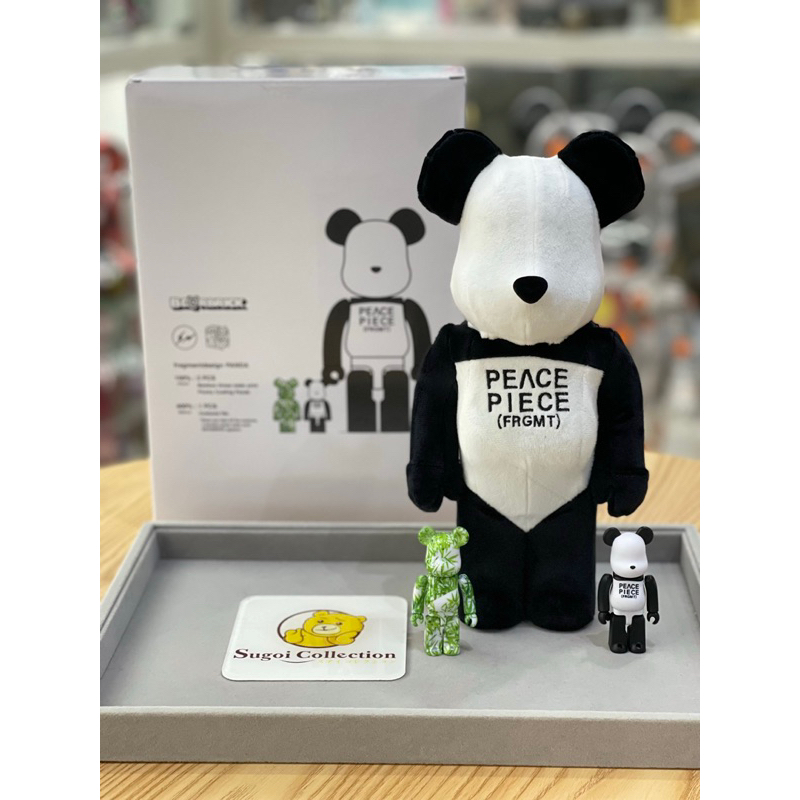 🇸🇬Sale] BE@RBRICK x Fragment Design Peace Piece 100%+100%+400