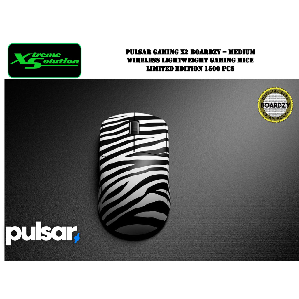 Pulsar Gaming X2 / X2 Mini Boardzy Edition - Wireless Lightweight